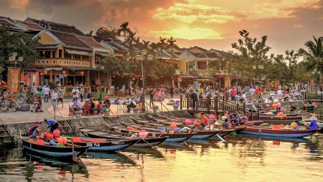 Atardecer en Hoi An