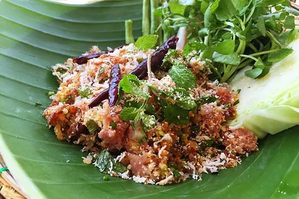 Fried rice salad